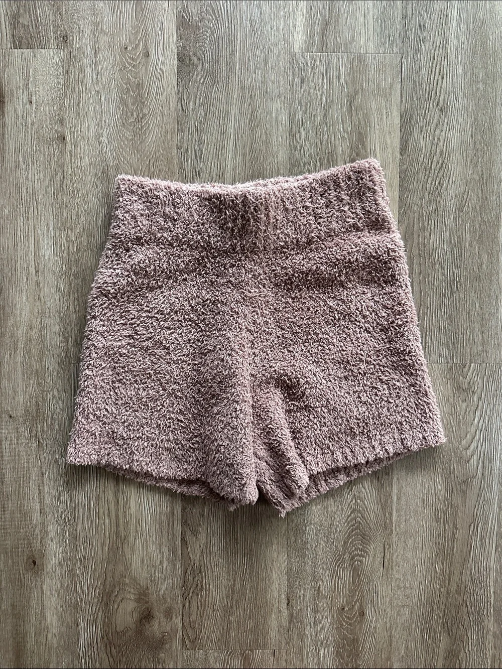 SKIMS Cozy Knit‎ Shorts Dusty Pink S/M Lounge Comfy